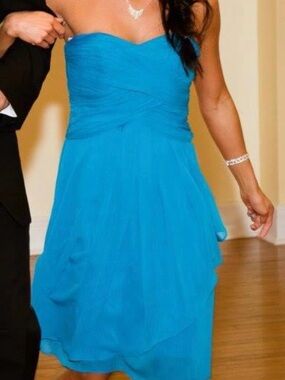 Davis bridal size 2 strapless dress